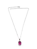 Collana Domar Gioielli Donna Collana argento 925 in Argento Cubic Zirconia PZB110641 - PZB110641